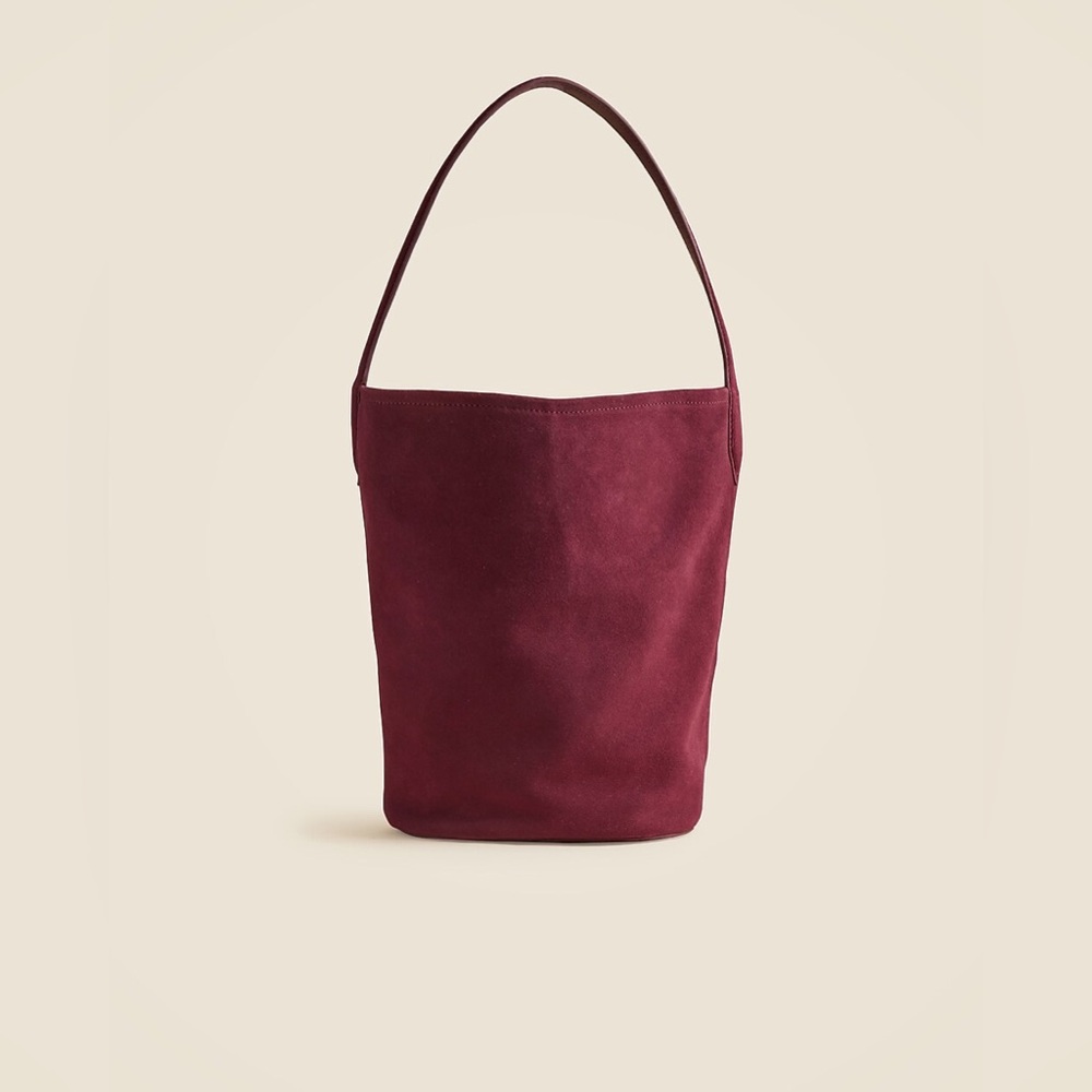 J.Crew Berkeley bucket bag in suede CM930